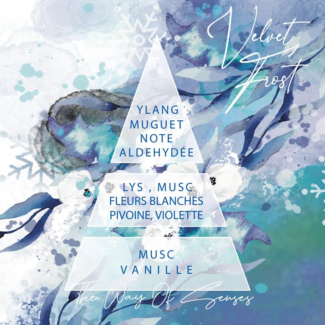 BOTASENS Laundry Perfume Velvet Frost olfactive pyramid